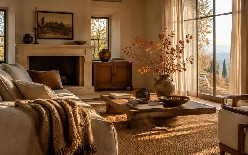 La casa d'autunno si veste come te: tessuti, colori e piccoli rituali